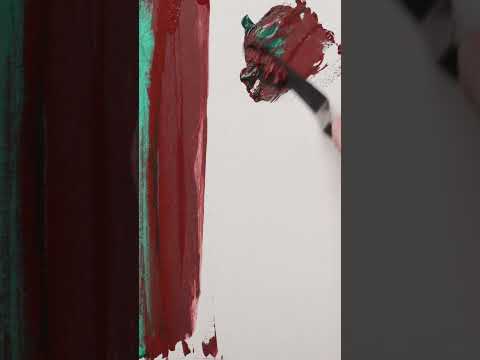 Veridian and Venetian Red Paint Mixinb #shorts #paintmixing
#satisfying