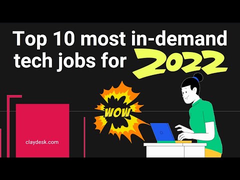TOP 10 MOST IN-DEMAND JOBS FOR 2022 | BEST CAREER OPTIONS IN 2022