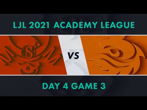 SG.A vs V3.A｜LJL 2021 Academy League Day 4 Game 3