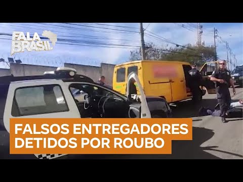 Dupla de falsos entregadores é presa por assaltos a motos em São Paulo