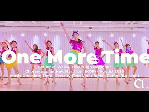 One More Time | Line <strong>dance</strong> | CHAMP Linednce | 원모어 타임 라인댄스 | 수요직장인 | <strong>High</strong> Beginner |  010 8833 4921