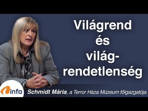 Világrend és világrendetlenség. Globális politika a 21. században. Schmidt Mária, Inforádió, Aréna