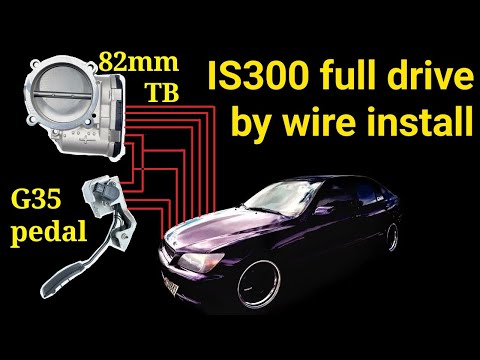 IS300 with G35 Pedal full DBW