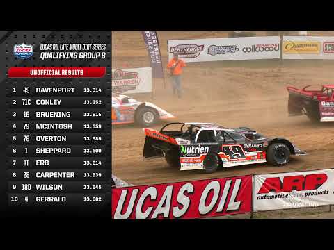 LIVE: Lucas Oil Late Model Dirt Series at Atomic Speedway - dirt track racing video image