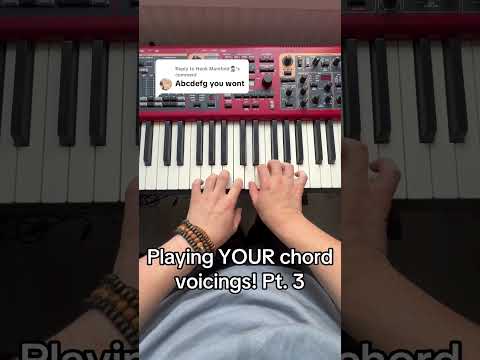 oh, i will 😈 #musician #chords #nord #jazz #piano #voicing #musicians #vibes #vibe #music #fyp