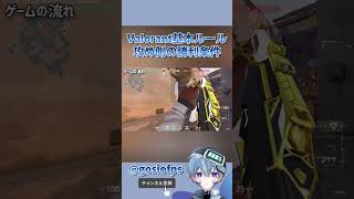 Valorantの超初歩ルール　攻め側の勝利条件　#valorant