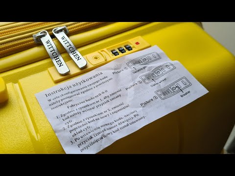 JAK ZMIENIĆ KOD WALIZKI WITTCHEN? INSTRUKCJA PORADNIK #diy #zróbtosam 