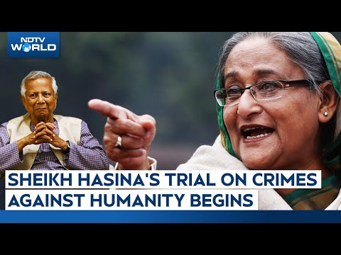 Sheikh Hasina News | Sheikh Hasina's Big Trial Begins, Charged With Crimes Against Humanity