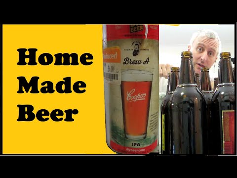 How to make store bought home brew beer