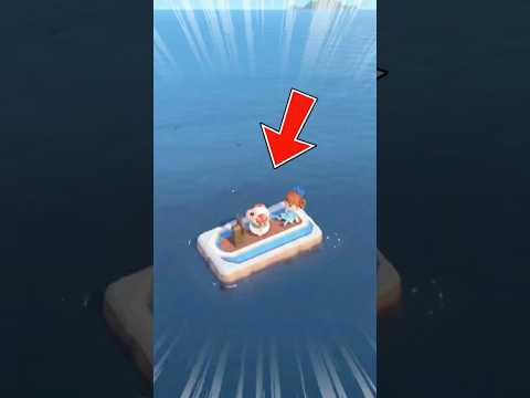 小舟で無人島を脱出した結果 #あつ森 #あつまれどうぶつの森