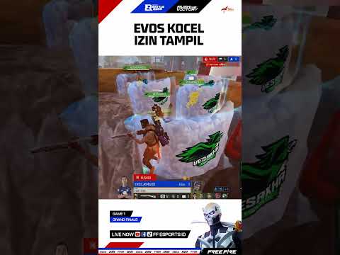 EVOS KOCEL IZIN TAMPIL #ffesportsid #ffns2026spring #ffns
