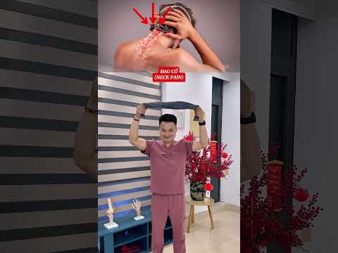 Đau cổ? Hãy thử kéo giãn cổ nhé! #vungocson #drson #short #dauco