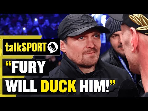 “FURY WILL DUCK HIM!” 📞😔 This boxing fan believes Tyson Fury is too scared to fight Usyk 🔥