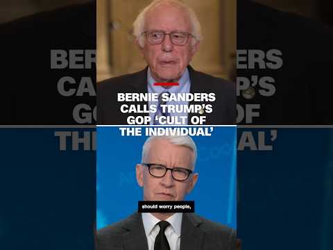 Bernie Sanders calls Trump's GOP 'cult of the individual'