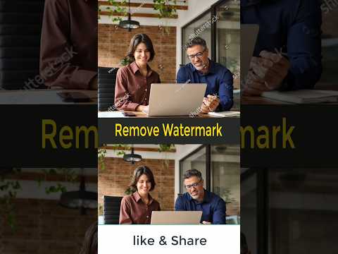 How to Remove Watermarks from Any Image | Step-by-Step Tutorial (Free & Easy)