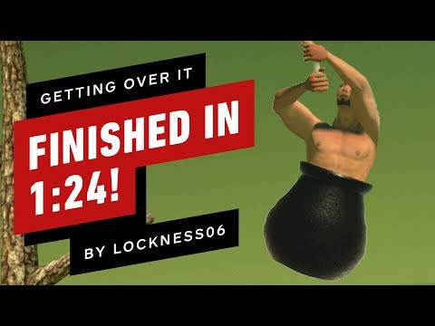 Getting Over It Finished In 1 Minute 24 Seconds - UCKy1dAqELo0zrOtPkf0eTMw