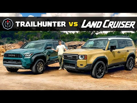 Toyota 4Runner Trail Hunter vs. Land Cruiser First Edition: Off-Road Showdown