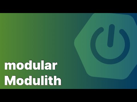 스프링부트 modular Modulith