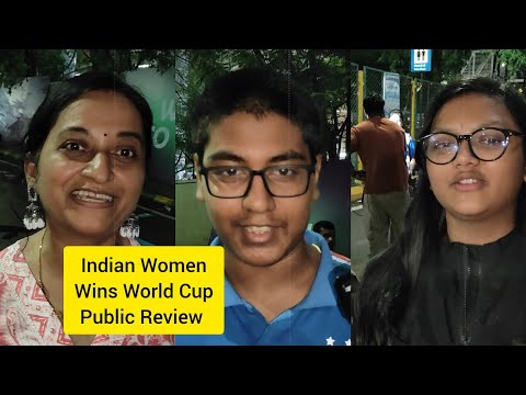 India Wins Women World Cup Match | Public Review | India Vs SA  Final Match | Indian Women Match 