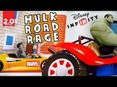 Disney Infinity 2.0 - HULK ROAD RAGE (The Avengers Playset Trailer Spoof skit) - UCC-RHF_77zQdKcA75hr5oTQ