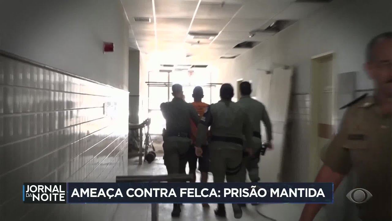 Justiça mantém a prisão de homens acusados de ameaçar Felca