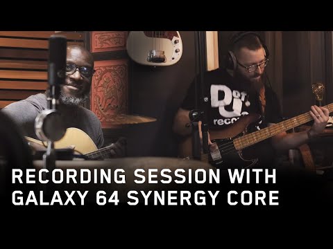 Galaxy 64 Synergy Core - Recording with the 64-Channel Audio Interface at "The Friary Studios"