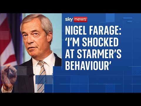 Farage hits back at PM: Starmer 'unfit' to be leader of our country