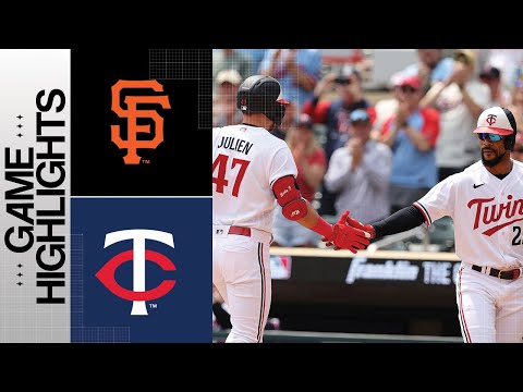 Giants vs. Twins Game Highlights (5/24/23) | MLB Highlights video clip