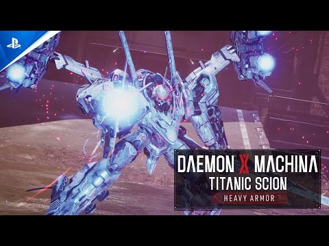 Daemon x Machina: Titanic Scion - Heavy Armor Gameplay Trailer | PS5 Games