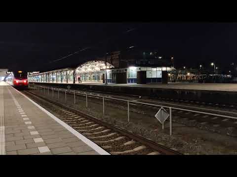 NS Vectron 193 766 with Nightjet coaches arriving at 's Hertogenbosch