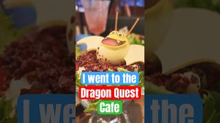 I Went to the Dragon Quest Cafe in Japan! #shorts