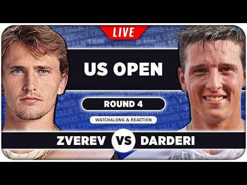 ZVEREV vs DARDERI • US <strong>Open</strong> 2026 • LIVE <strong>Tennis</strong> Watchalong
