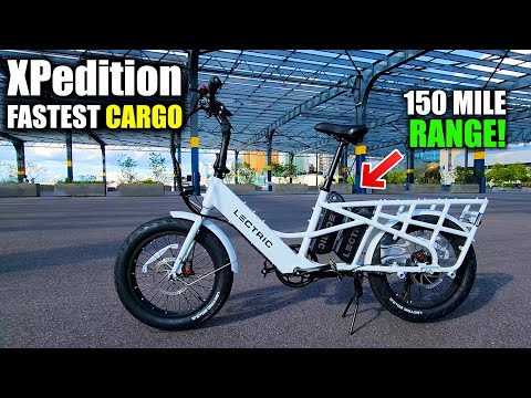 WARNING The Fastest Cargo E-bike I have tried so far // Lectric XPedition Review