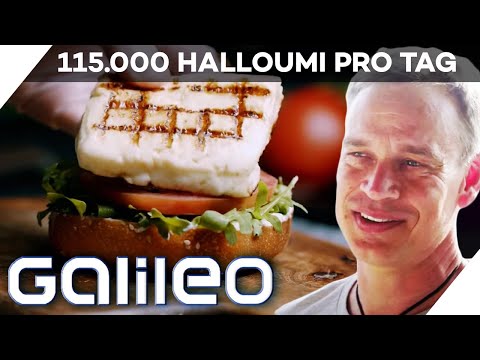 Grillkäse, der nicht schmilzt! Harro bei der Halloumi-Herstellung auf Zypern | Galileo | ProSieben