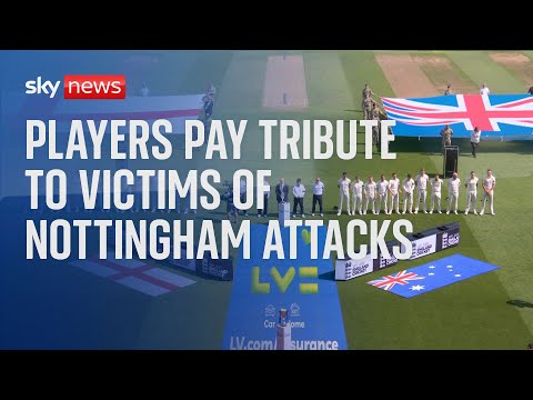 Nottingham attacks: England and Australia cricket stars pay tribute to victims