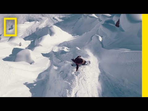 Riding the Avalanche | Edge of the Unknown on Disney+