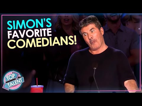 Comedians That MADE SIMON COWELL LAUGH! | Top Talent - UCD2GdZBCsUa0TIssLai6Skw