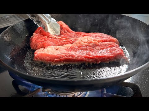 簡単！ソース革命｜スーパーのステーキ肉【牛肩ロース】を１番美味しく焼く方法