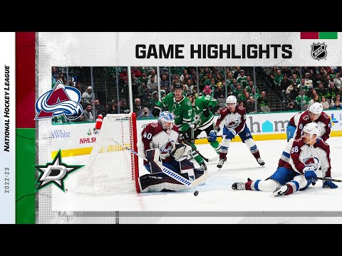 Avalanche @ Stars 11/21 | NHL Highlights 2022