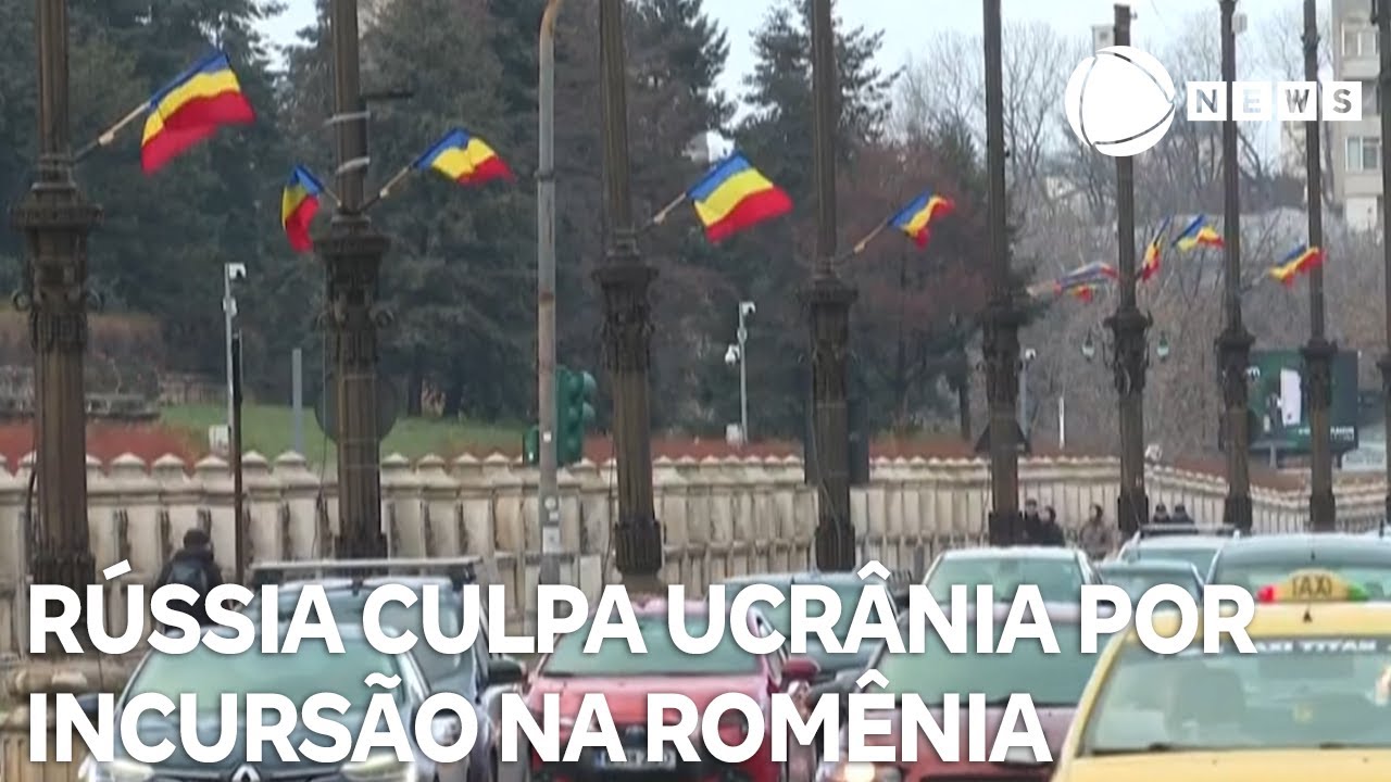 Rússia culpa Ucrânia por incursão de drone na Romênia