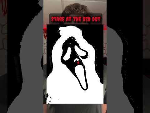 Did YOU see him?👀👻#illusion#trythis