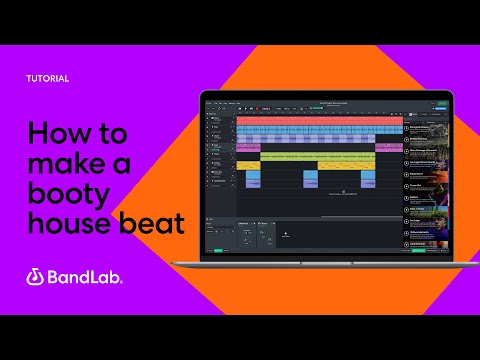 How to make a booty house beat using BandLab's free web Mix Editor (BandLab Tutorial)