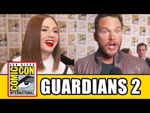 GUARDIANS OF THE GALAXY Vol 2 Comic Con Interviews - UCS5C4dC1Vc3EzgeDO-Wu3Mg