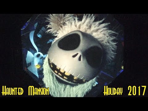 Haunted Mansion Holiday 2017 FULL Ride POV Experience, Disneyland HalloweenTime w/ Oogie Boogie - UCe-gHr2O_LP7t0YJYHZQZlg