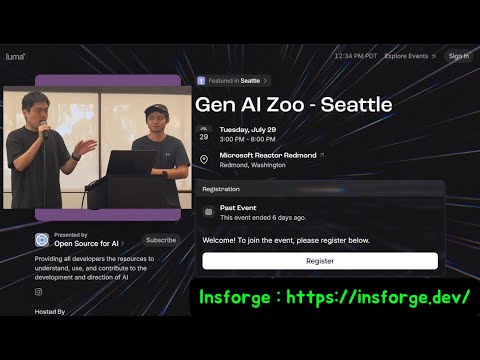 Gen AI Zoo - Seattle : Insforge - The Backend Platform Built for AI Agents