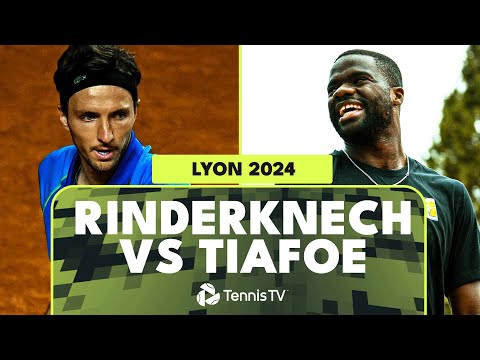 Arthur Rinderknech vs Frances Tiafoe Highlights | Lyon 2024