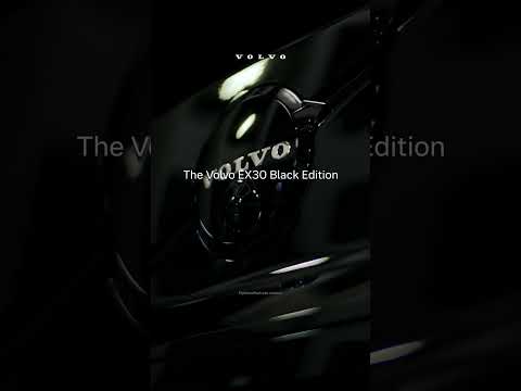 漆黒の美学。『 EX30 Black Edition』誕生