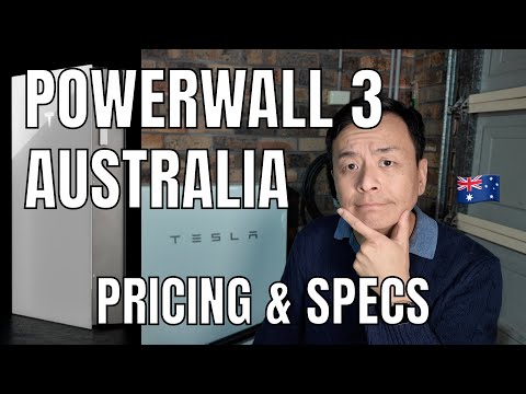 Australia Tesla Powerwall 3 Specifications | Three Phase Backup?