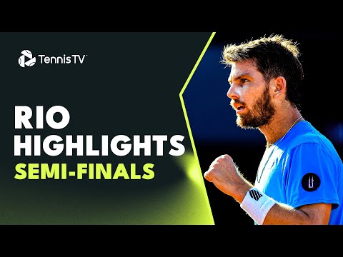 Alcaraz Plays Epic vs Jarry; Norrie Takes On Zapata Miralles | Rio 2023 Semi-Finals Highlights