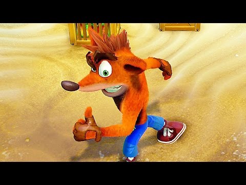 CRASH BANDICOOT Remastered Gameplay PS4 - UCa5qeML93Hg37Ckn22pxdHA